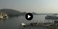 Obraz podglądu z kamery internetowej Udaipur - Lake Pichola